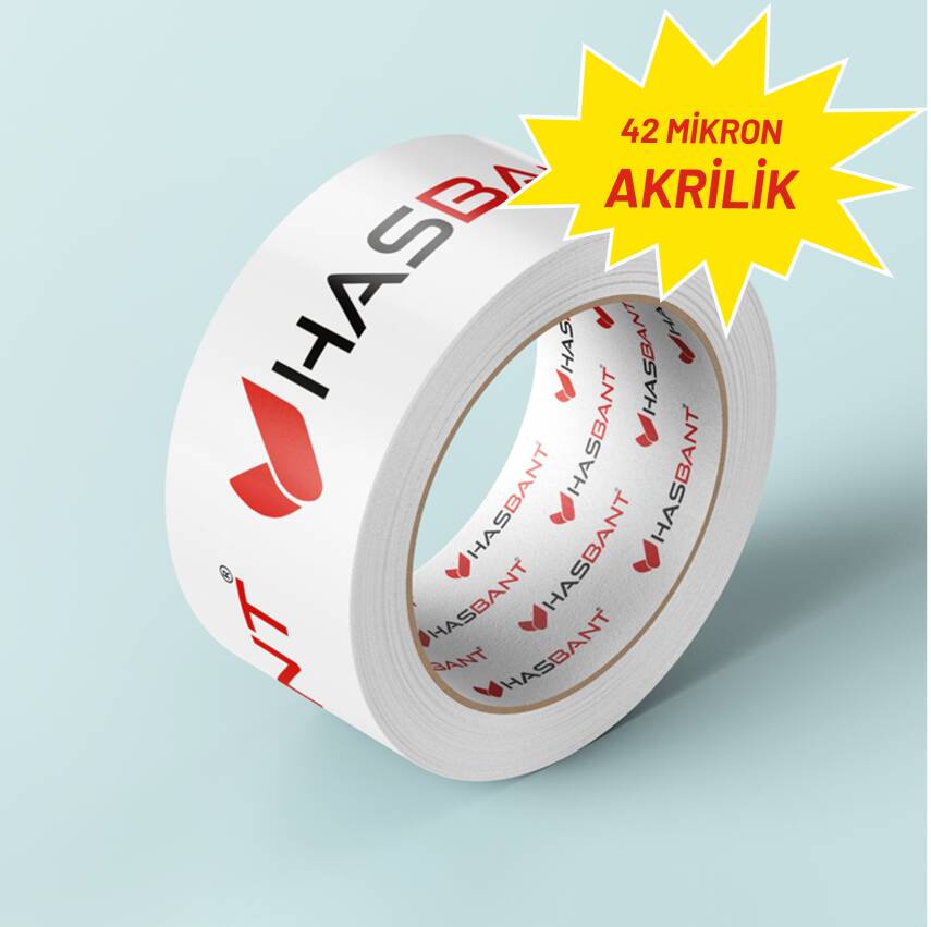 800M - AKRİLİK - ENDÜSTRİYEL BASKILI KOLİ BANDI - 3