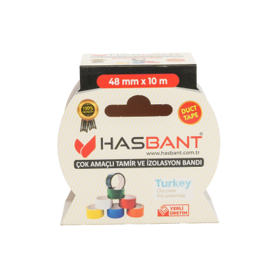 HAS BANT 48MMx10M ÇOK AMAÇLI TAMİR BANDI - GRİ - 3