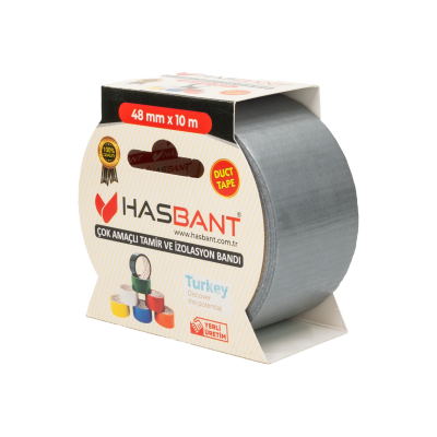 HAS BANT 48MMx10M ÇOK AMAÇLI TAMİR BANDI - GRİ - 4