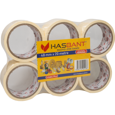 HAS BANT 48MMx20M İNŞAAT MASKELEME BANDI - 3