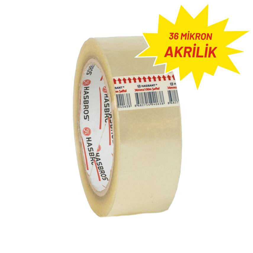 HASBROS 36MMx100M KOLİ BANDI - 1